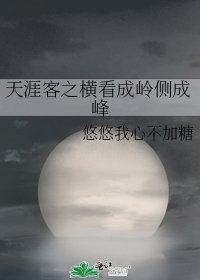 《天涯客之横看成岭侧成峰》
